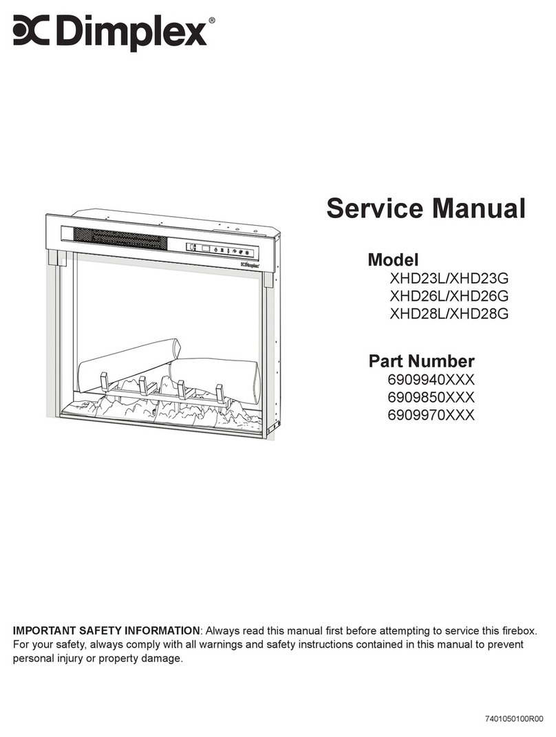 Dimplex XHD23G Service manual Dimplex XHD23G Service manual