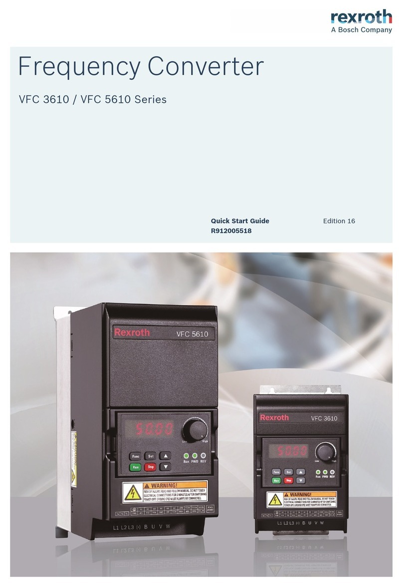 REXROTH VFC 3610 quick start guide