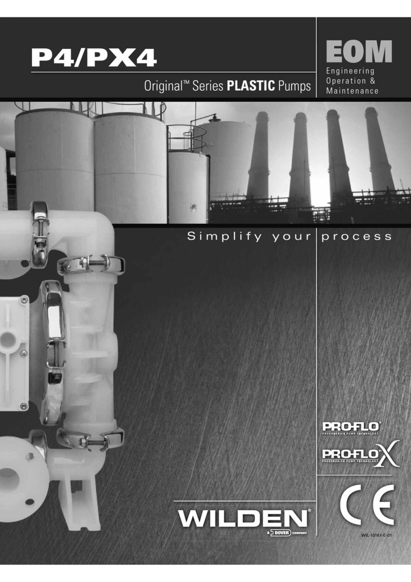 Dover Wilden Pro-Flo P4 Series Engineering, operation & maintenance