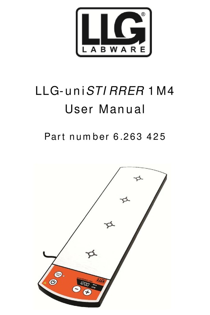 LLG LLG-uniSTIRRER 1M4 User manual
