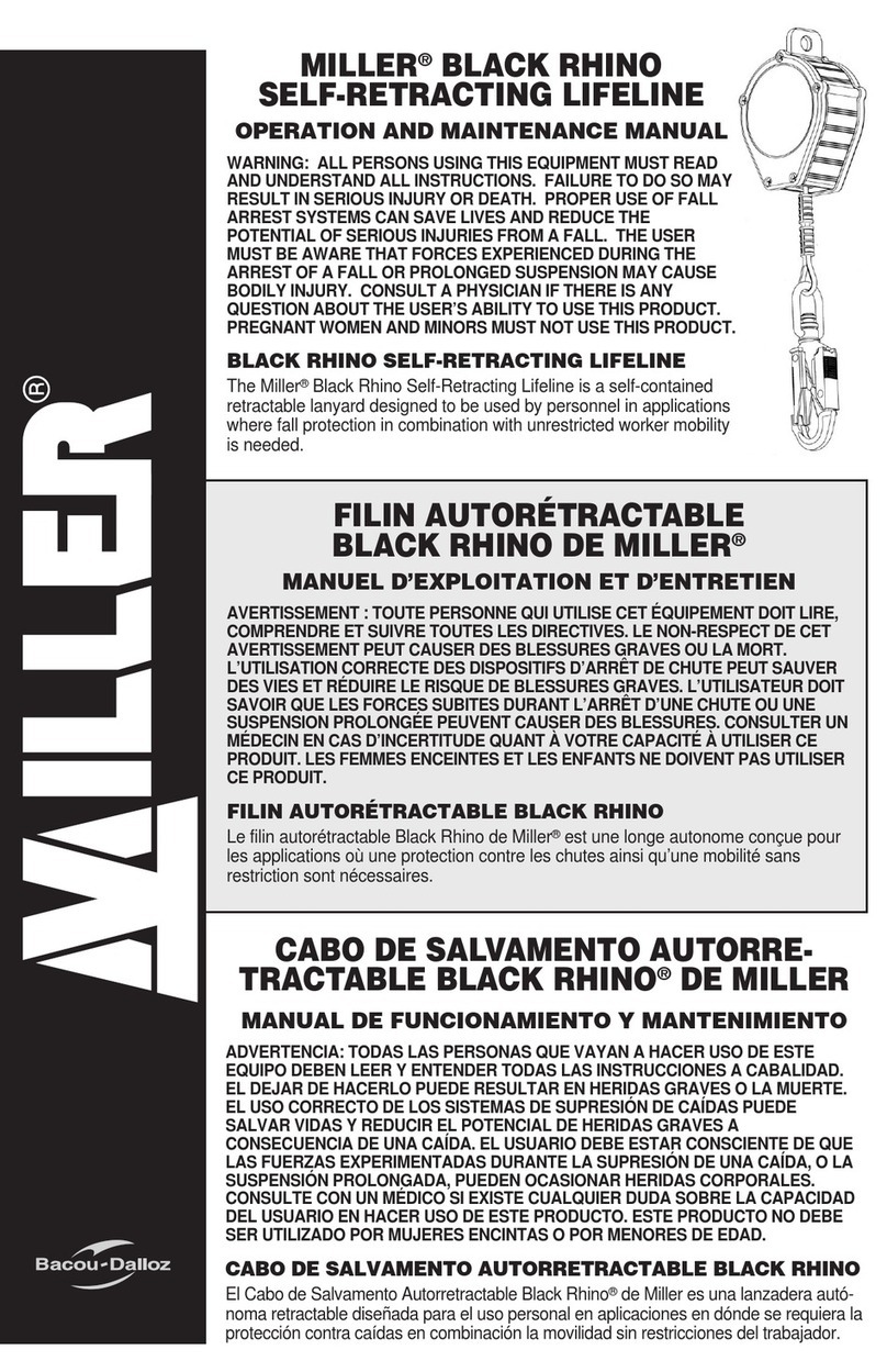 Bacou-Dalloz Miller Black Rhino Operation and maintenance manual