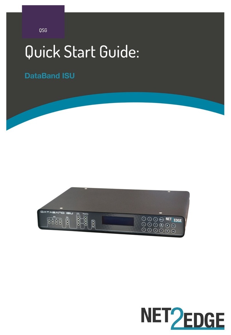Net2Edge DataBand ISU quick start guide