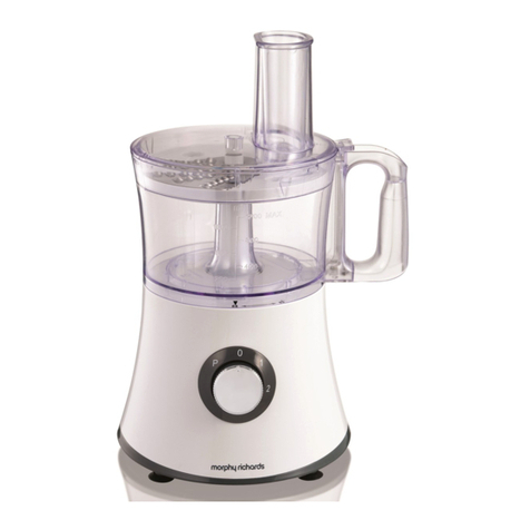 Morphy Richards FP401011 instructions
