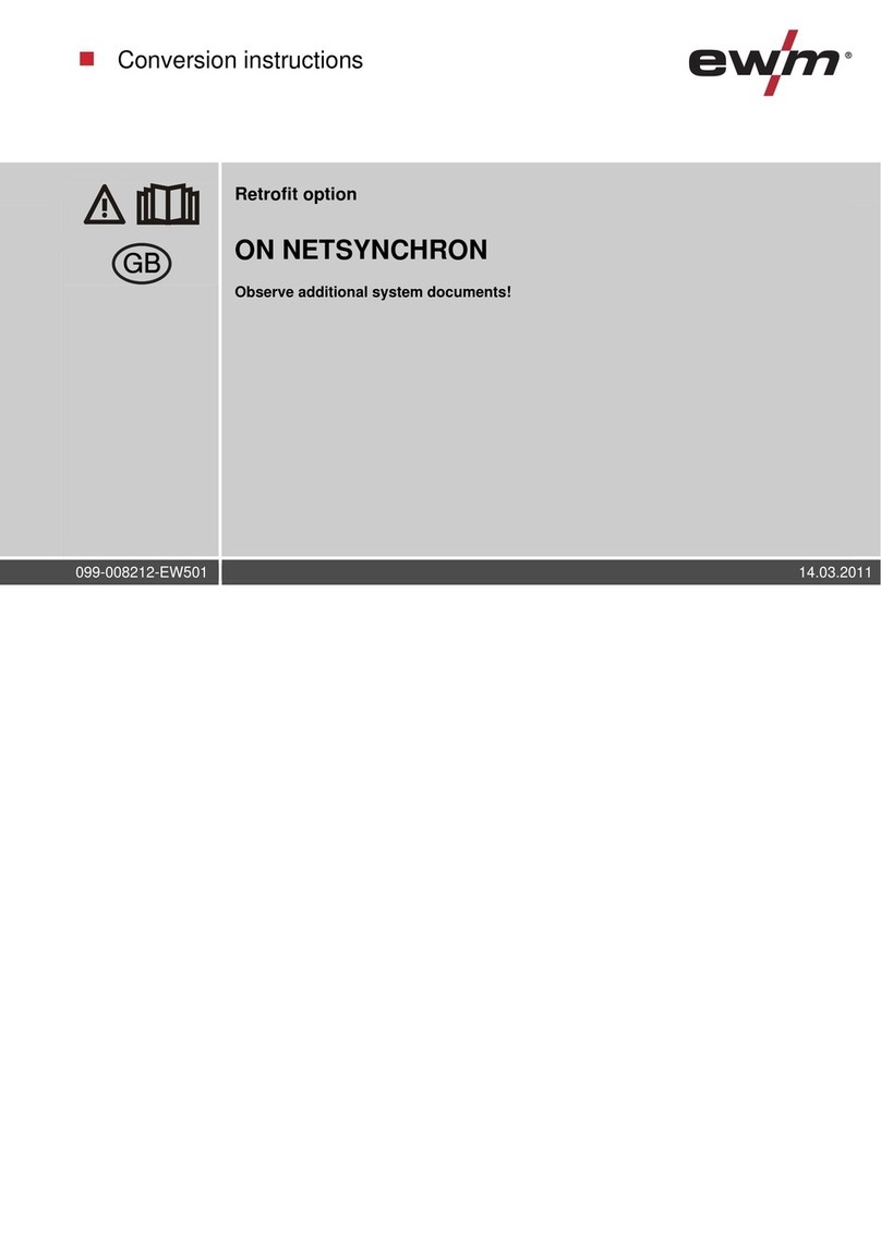 EWM Tetrix 351 AC/DC Smart FW Conversion instructions EWM Tetrix 351 AC/DC Smart FW Conversion instructions