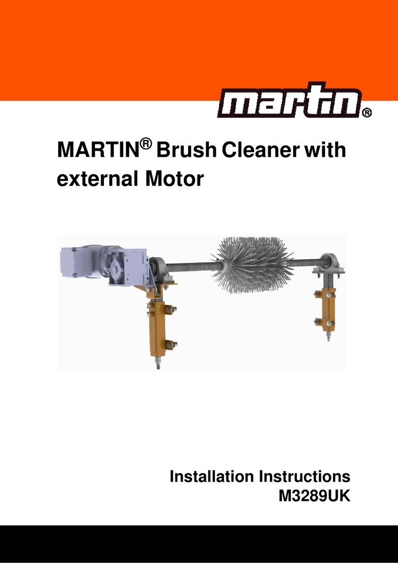 Martin Brush Cleaner installation instructions