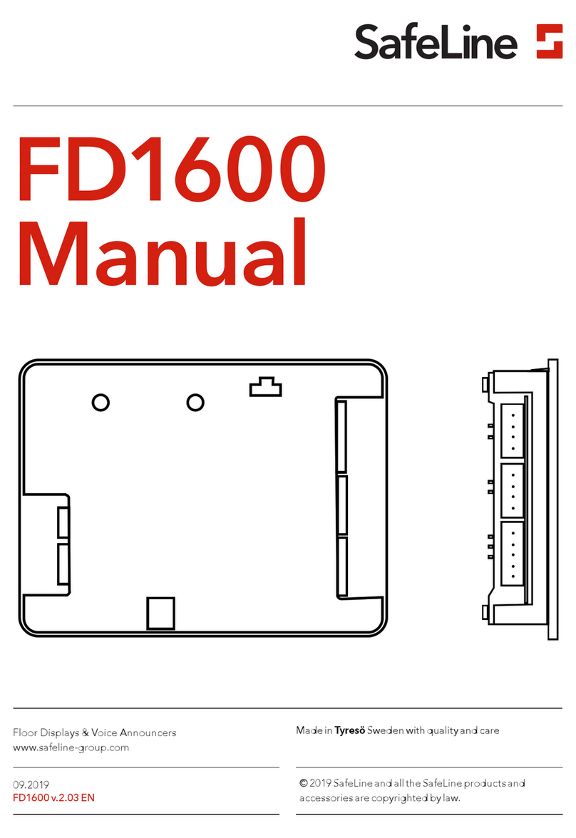Safeline FD1600 User manual