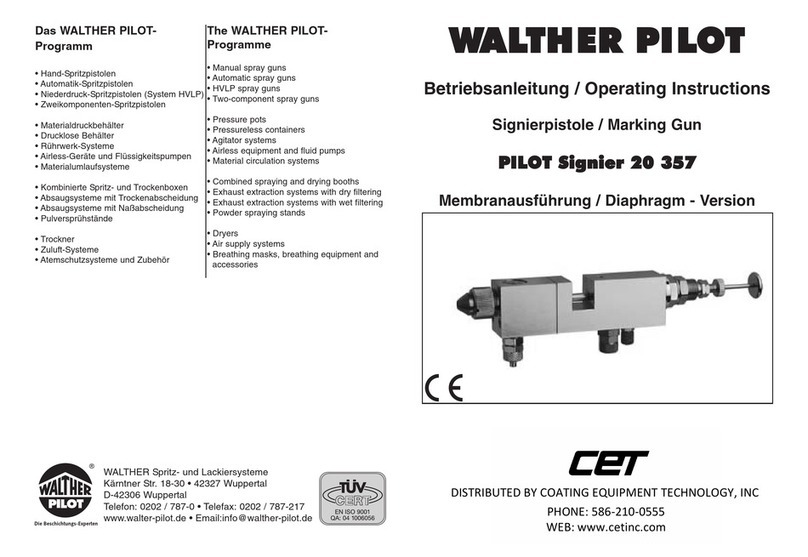 WALTHER PILOT PILOT Signier 20 357 operating instructions WALTHER PILOT PILOT Signier 20 357 operating instructions
