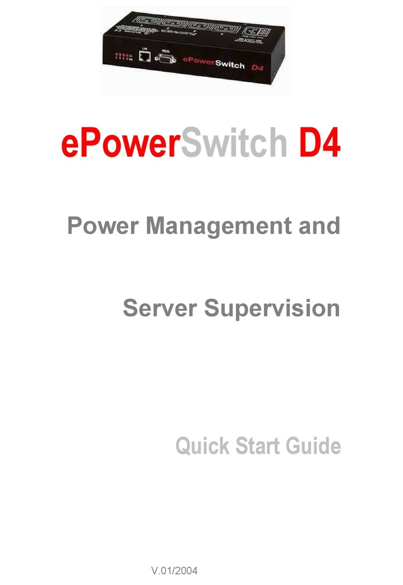 Neol ePowerSwitch D4 User manual