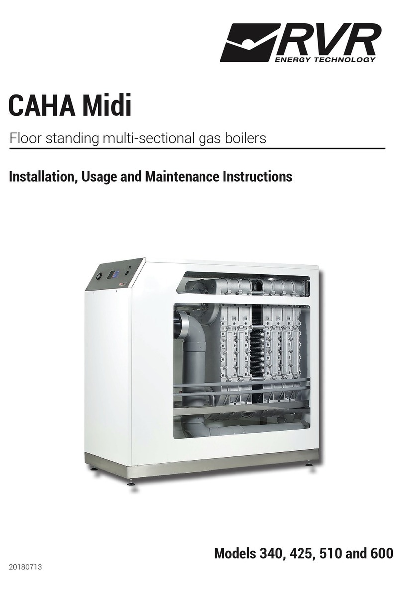 RVR Energy Technology CAHA Midi 340 Quick start guide