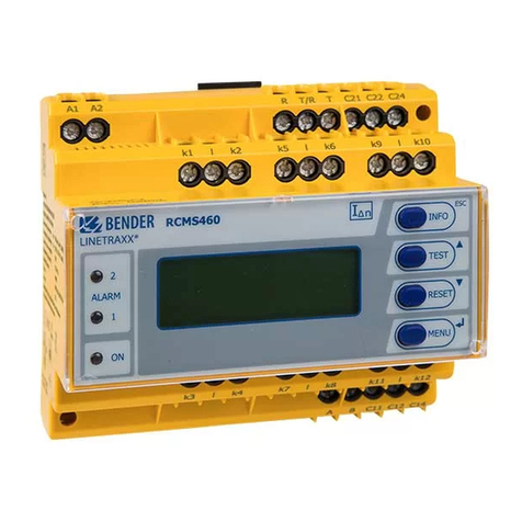 Bender RCMS460 User manual
