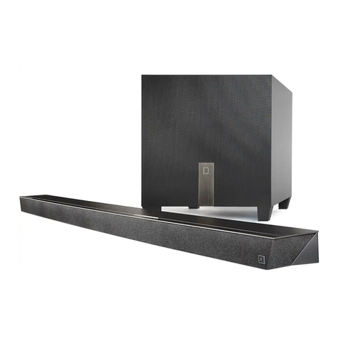 Definitive Technology Studio Slim User manual