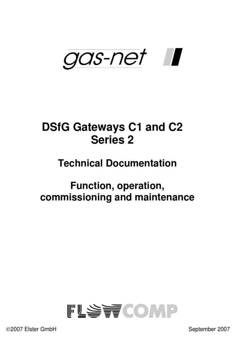 FLOWCOMP GAS-NET C2 Technical documentation