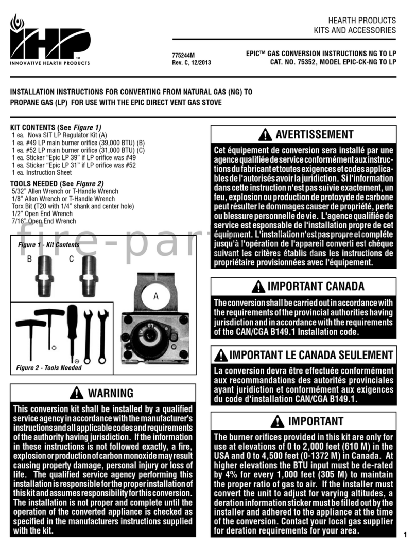IHP EPIC Series installation instructions
