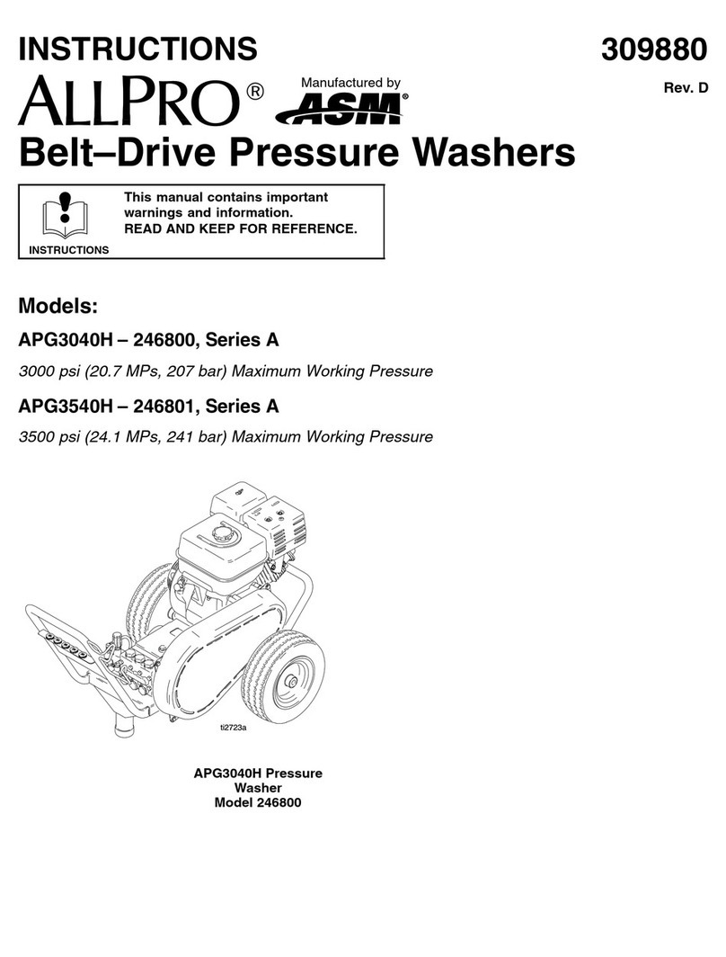 ASM ALLPRO APG3040H-246800 A Series instructions
