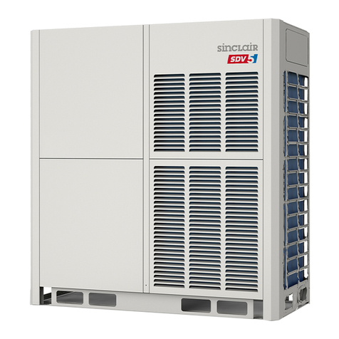 Sinclair SDV5-125DFA User manual