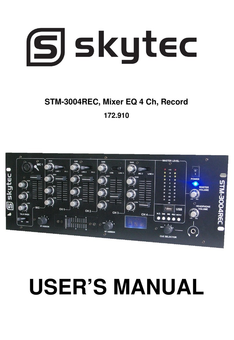 sky-tec STM-3004REC user manual