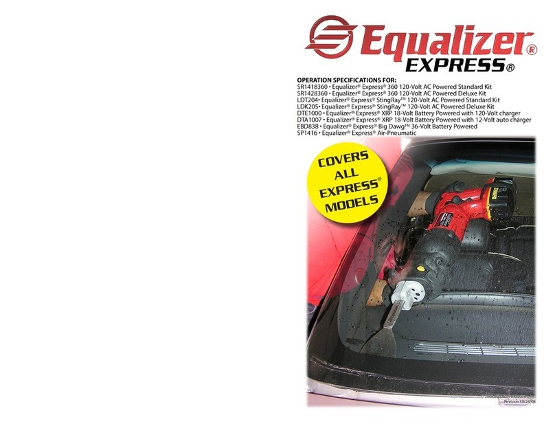 Equalizer Express 360 SR1418360 Operation manual