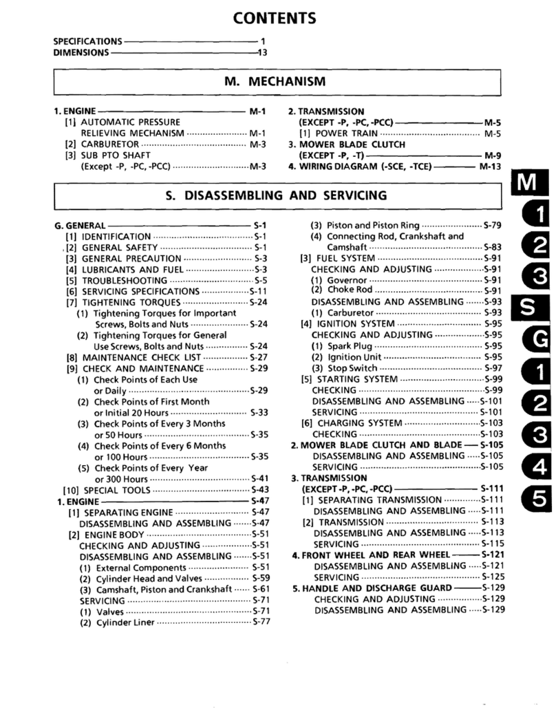 Kubota W5019-P User manual