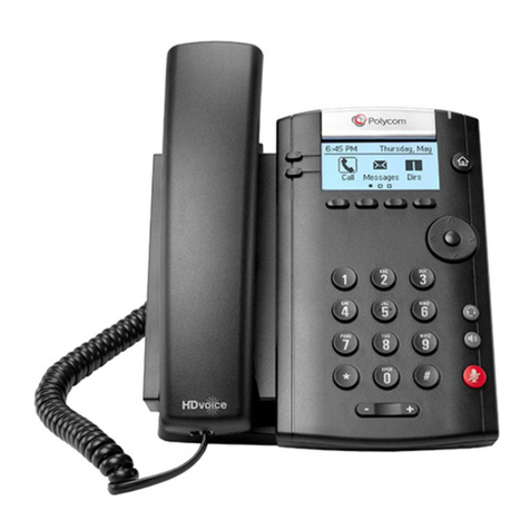 Polycom VVX 3 Series User manual Polycom VVX 3 Series User manual