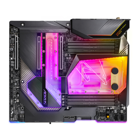 Gigabyte X299X AORUS XTREME WF user manual