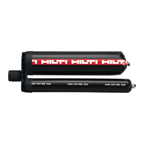 Hilti HIT-RE 100 manual
