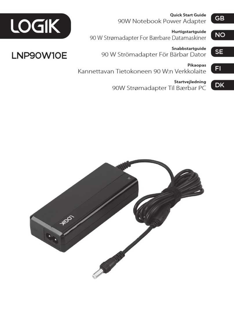 Logik LNP90W10E quick start guide