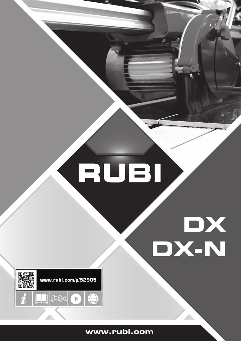 Rubi DX Series manual