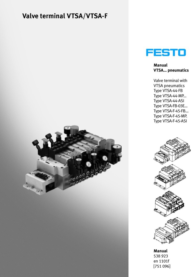 Festo VTSA-44-MP Series User manual