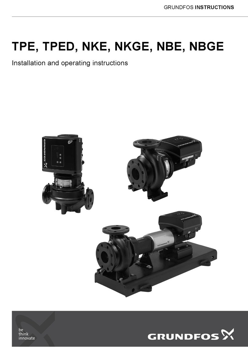 Grundfos TPE User manual