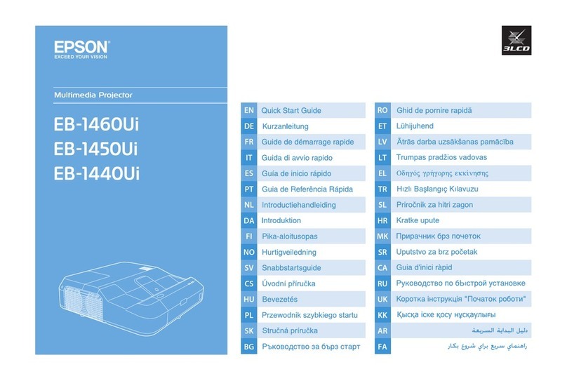 Epson EB-1460Ui User manual