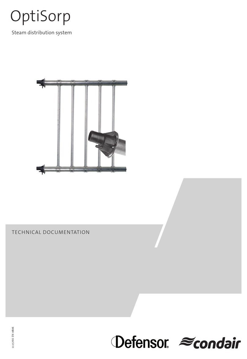 Walter Meier Defensor OptiSorp Technical documentation