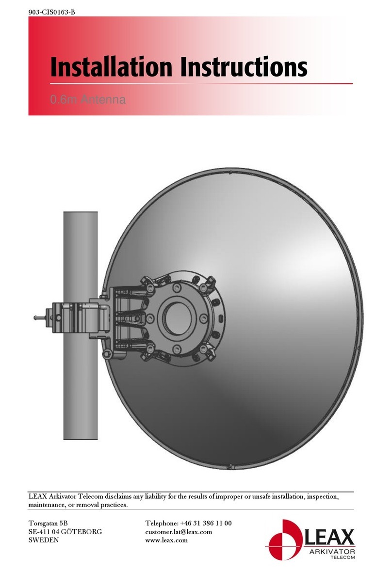 LEAX 903-CIS0163-B installation instructions