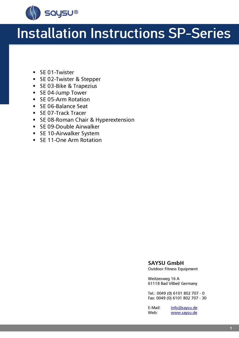 SAYSU SP Series installation instructions