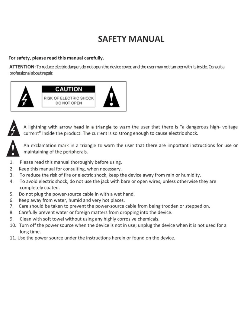 Arirang AR3600 manual