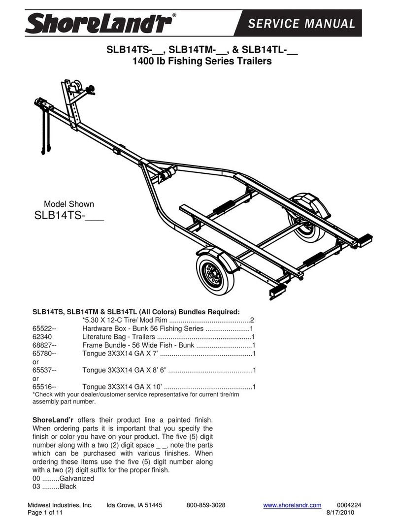 ShoreLand'r SLB14TS Series Service manual