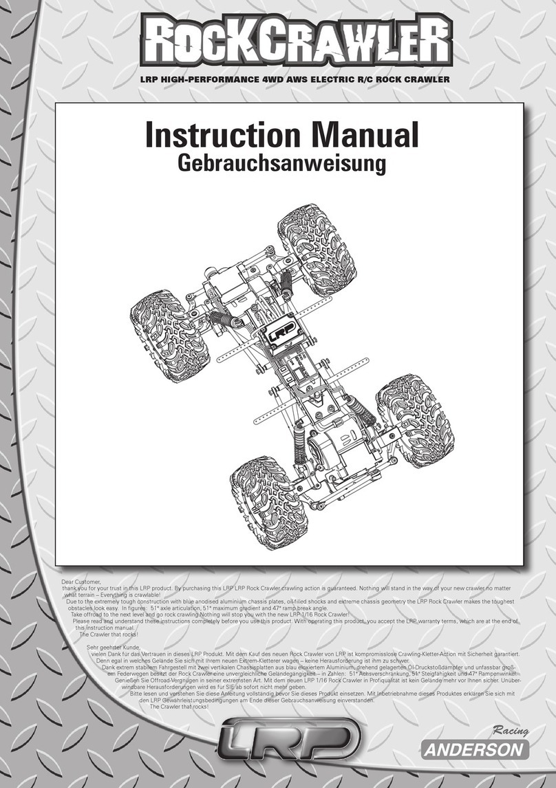 CRP Rock Crawler User manual