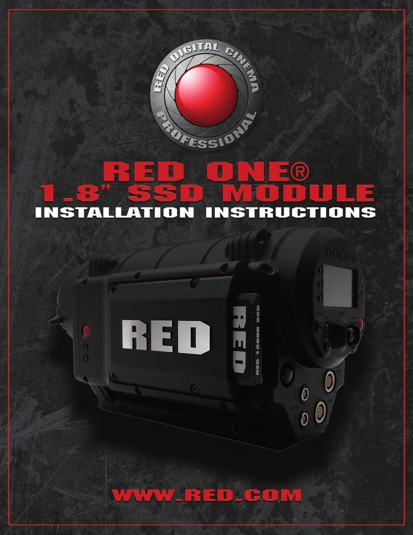 RED ONE 1.8 SSD Module installation instructions