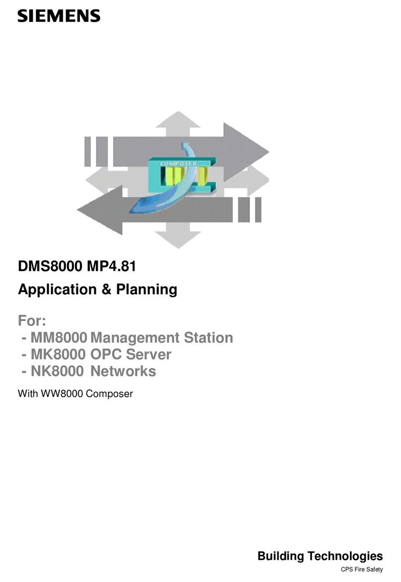 Siemens DMS8000 Technical manual