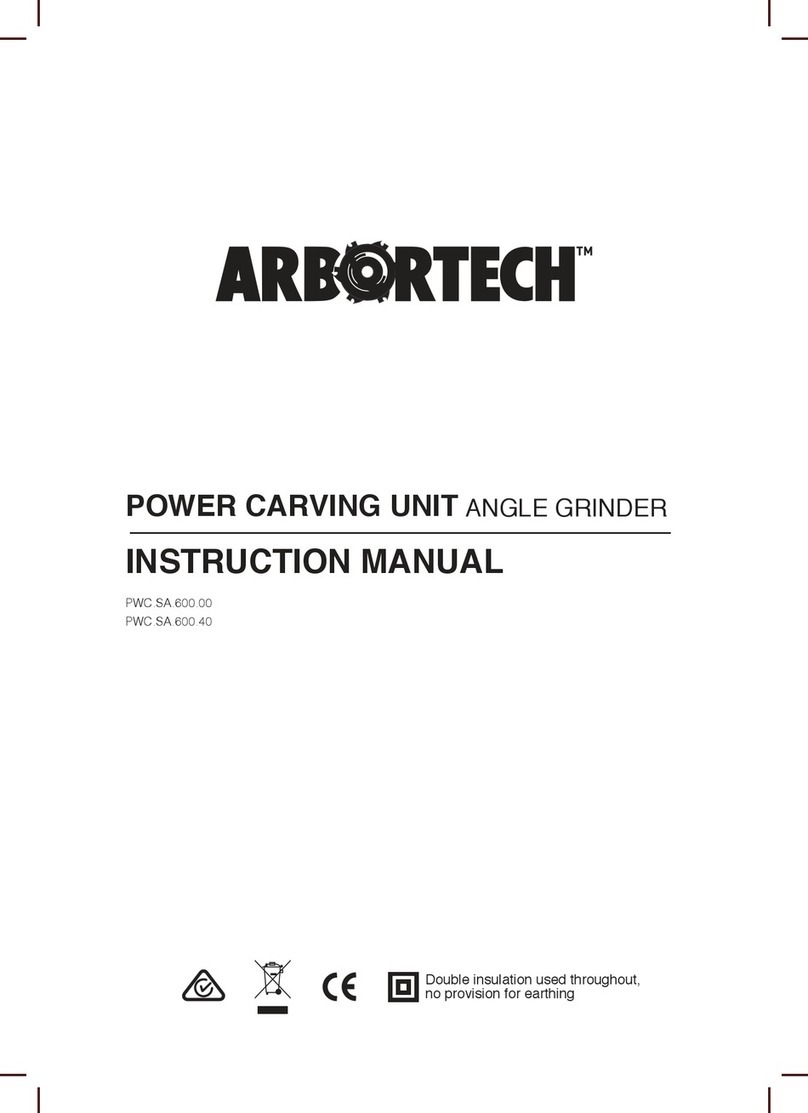 Arbortech PWC.SA.600.40 User manual