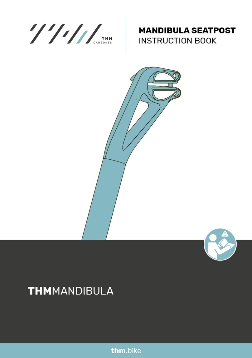 THM MANDIBULA SEATPOST User manual