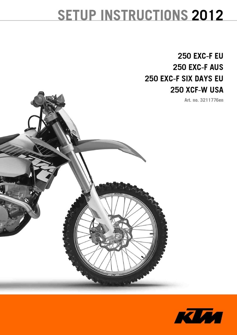 KTM 250 EXC-F EU 2012 Manual