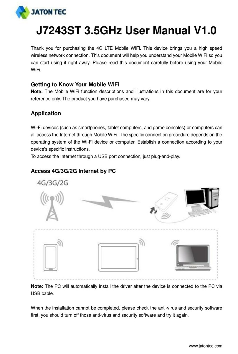 Jatontec J7243ST user manual