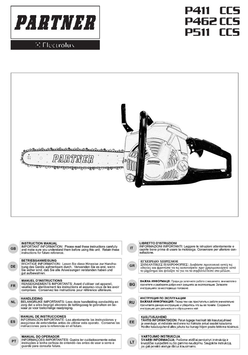 Electrolux Partner P411 CCS User manual