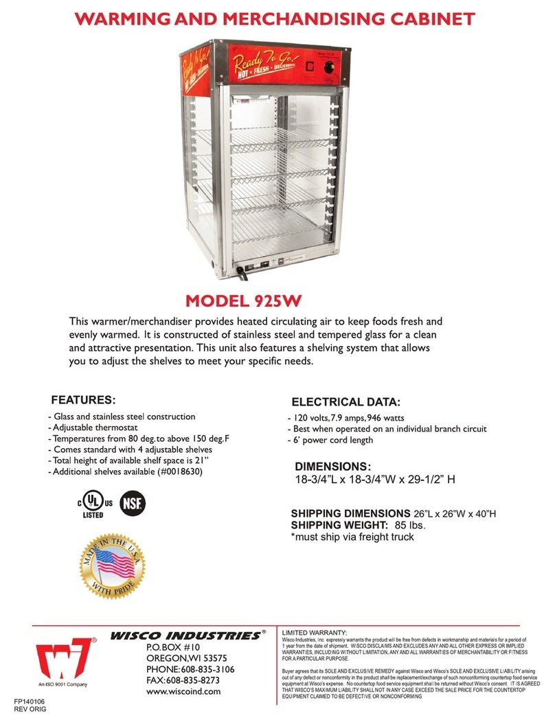 Wisco Industries 925W manual