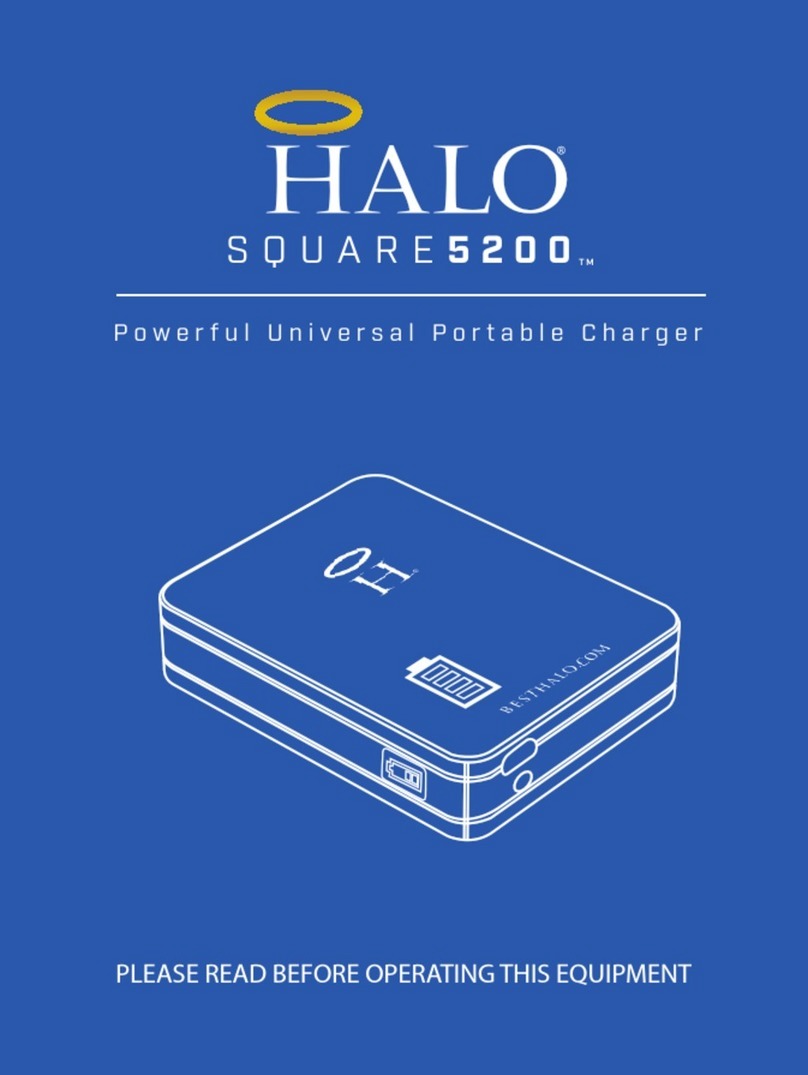 Halo SQUARE 5200 manual