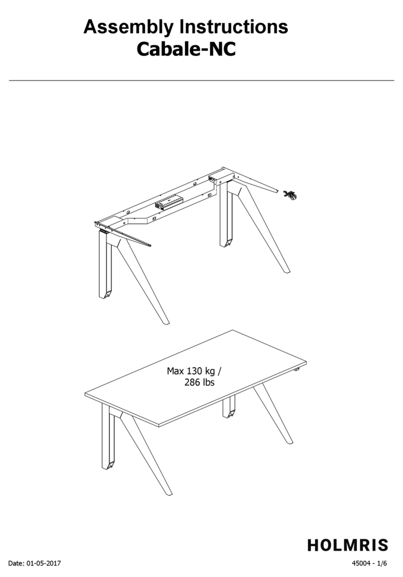 HOLMRIS Cabale-NC Assembly instructions