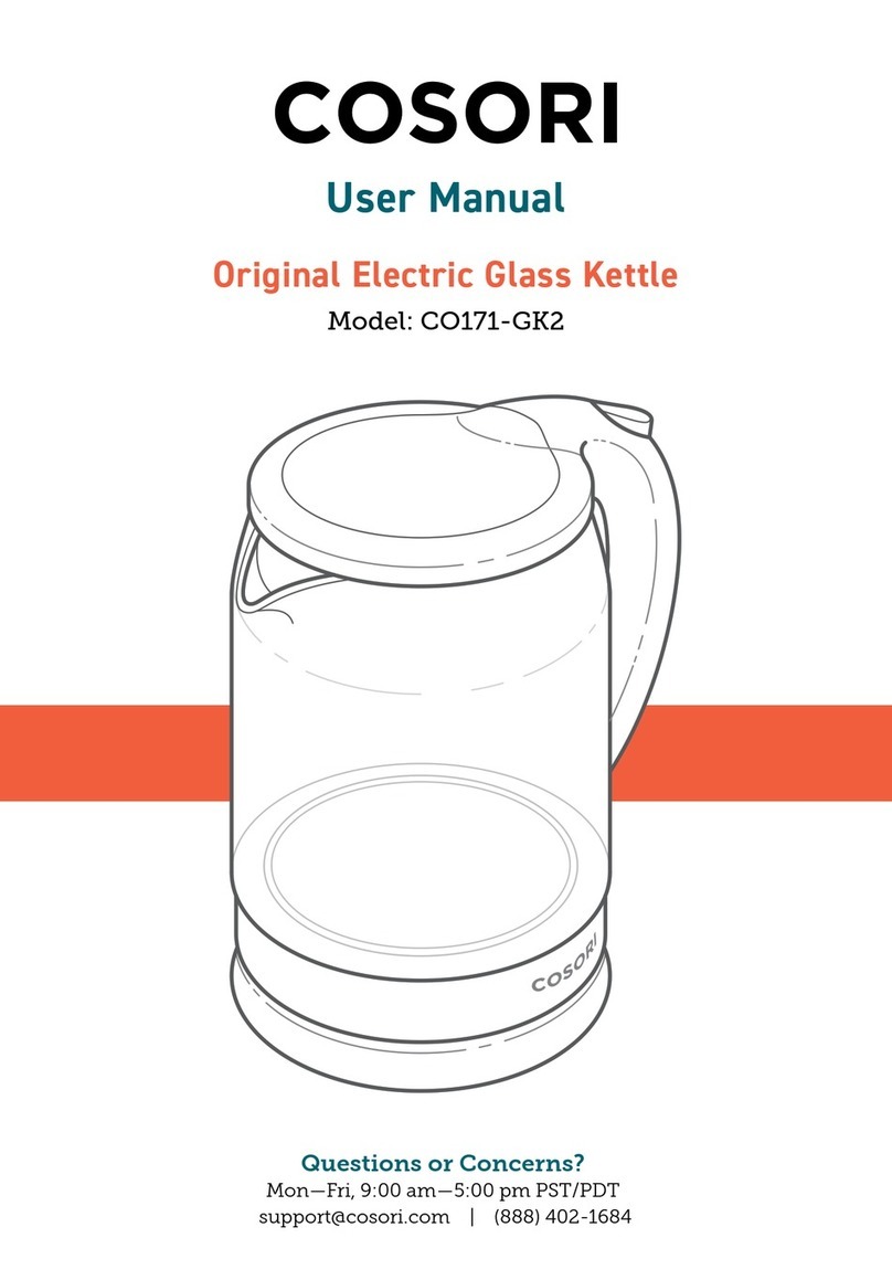 Cosori CO171-GK2 user manual