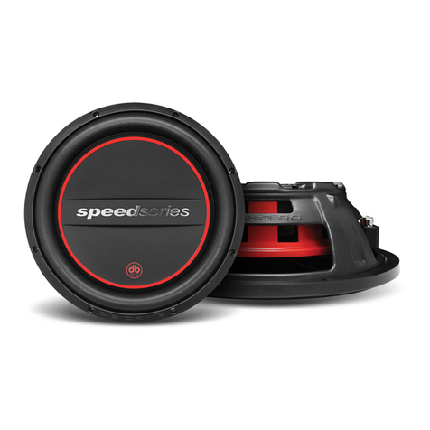 DB Drive Speed Series User manual
