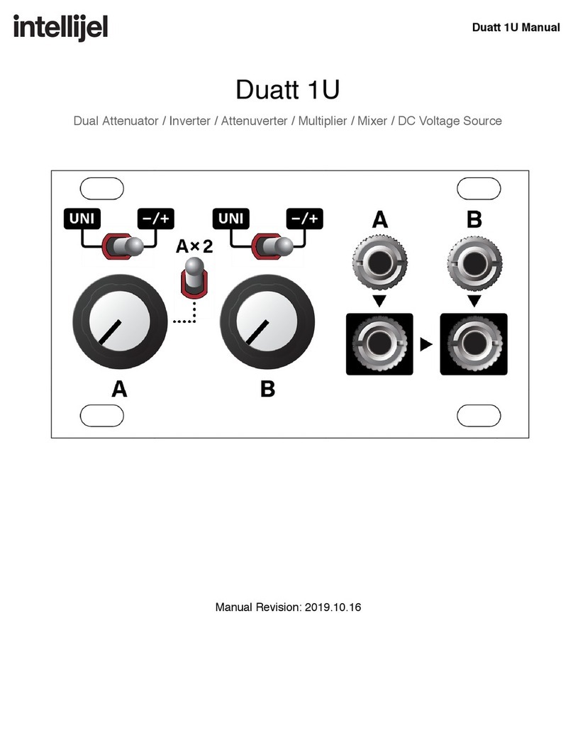 Intellijel Duatt 1U User manual