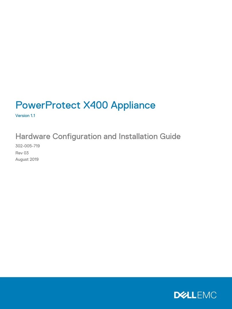Dell EMC PowerProtect X400 Quick guide